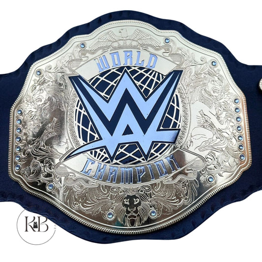 New World Heavyweight Wrestling Championship Belt | 4MM Zinc Plates | Replica Collector's Edition