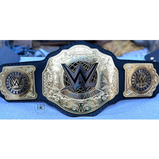 New World Heavyweight Wrestling Championship Belt | 4MM Zinc Plates | Replica Collector's Edition