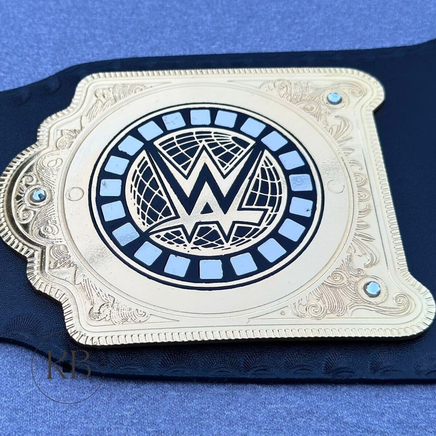 New World Heavyweight Wrestling Championship Belt | 4MM Zinc Plates | Replica Collector's Edition