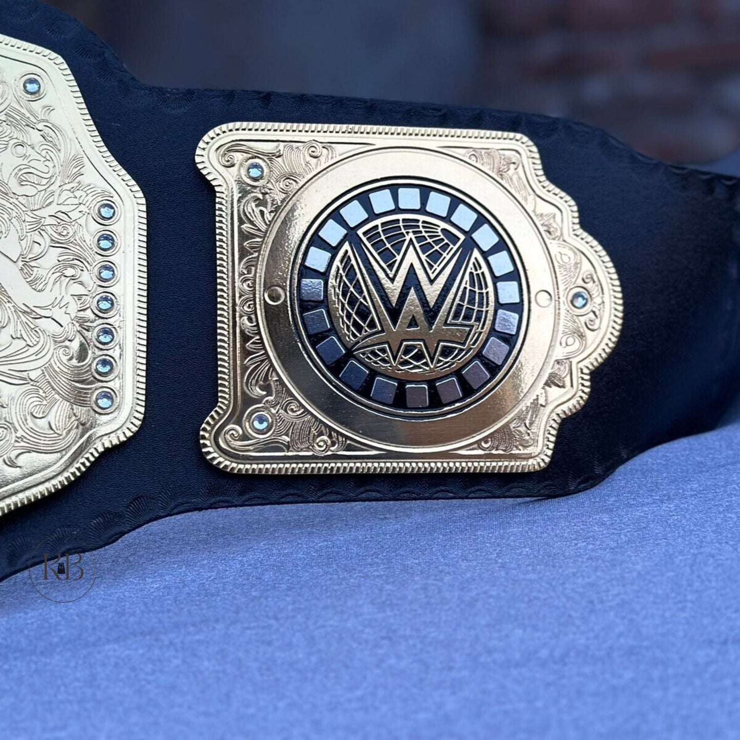 New World Heavyweight Wrestling Championship Belt | 4MM Zinc Plates | Replica Collector's Edition
