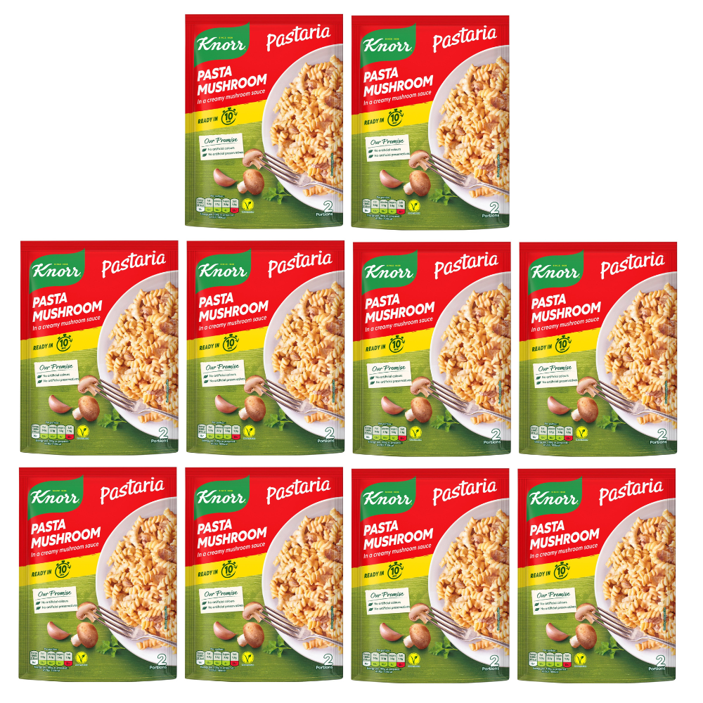 10 x Knorr Pastaria Champiñones 150G