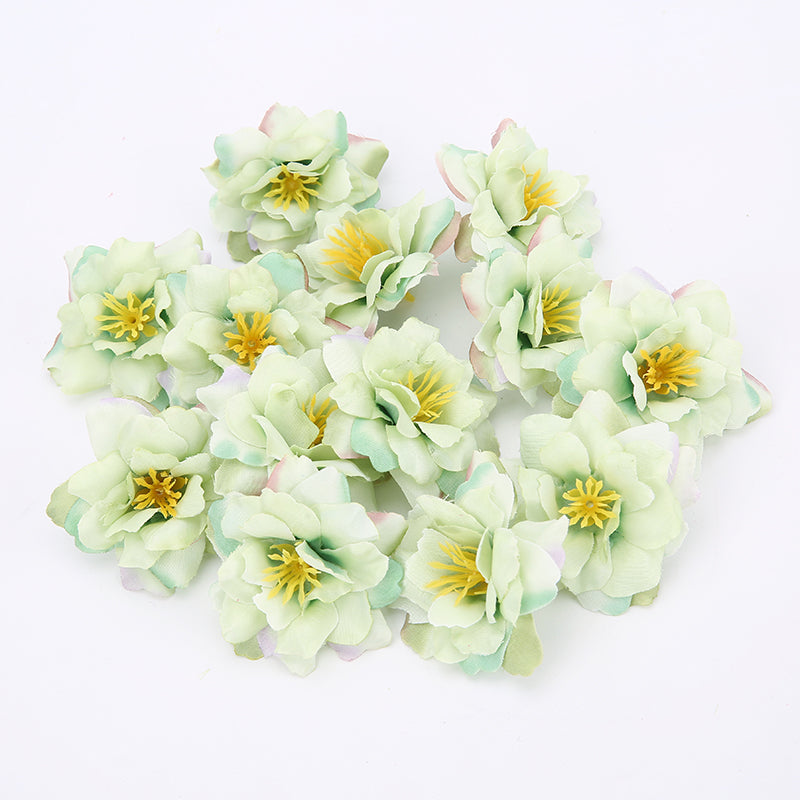 MENGHAO 5.5cm Silk Artificial Orchids - Ideal Home Decor & Wedding Flowers