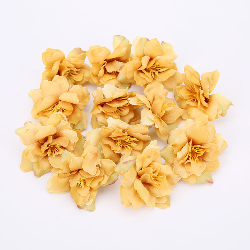 MENGHAO 5.5cm Silk Artificial Orchids - Ideal Home Decor & Wedding Flowers