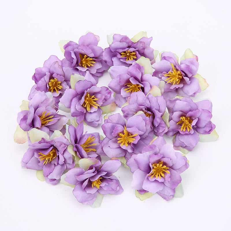 MENGHAO 5.5cm Silk Artificial Orchids - Ideal Home Decor & Wedding Flowers