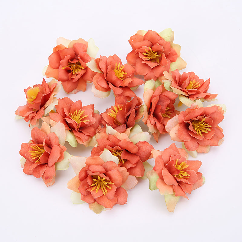 MENGHAO 5.5cm Silk Artificial Orchids - Ideal Home Decor & Wedding Flowers