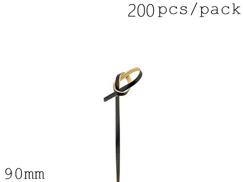 GrandFlavor Bamboo Knotted Skewers - Eco-Friendly Catering Accessory