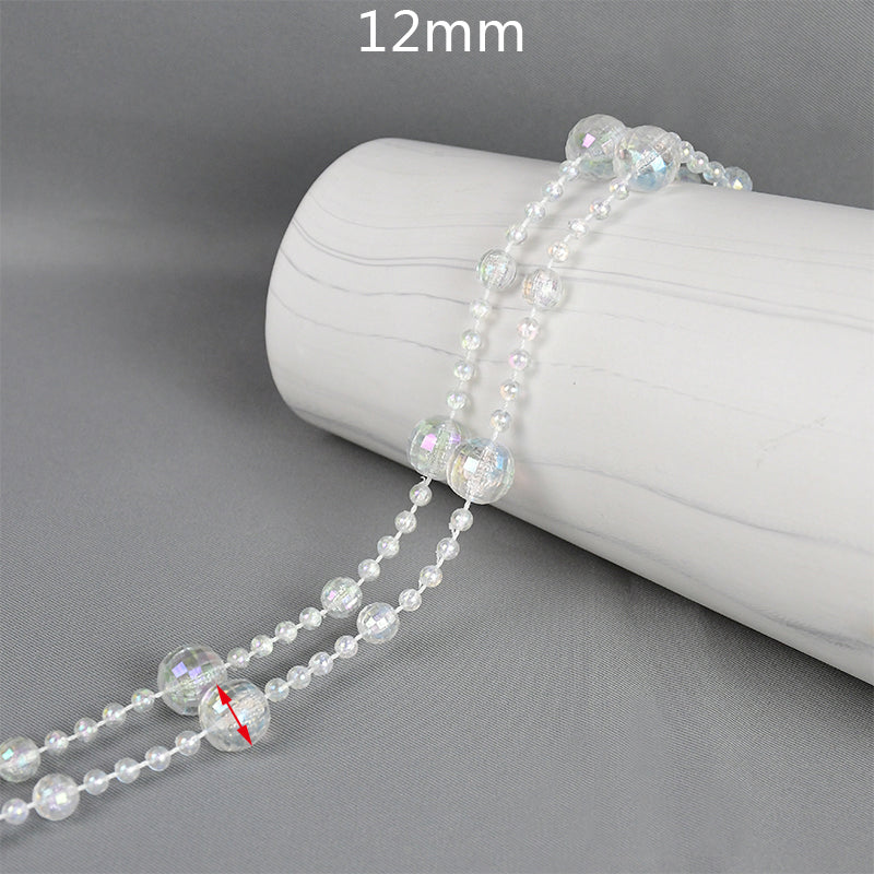 YONGSNOW Acrylic Beads - 3 Metre String for Parties & Celebrations