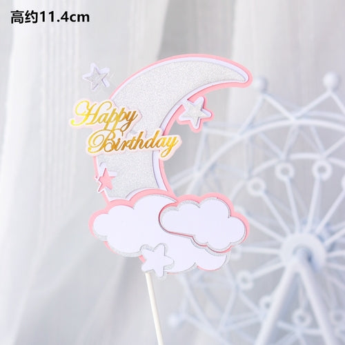 Unicorn Cake Topper - Rainbow Decoration for Birthdays & Celebrations