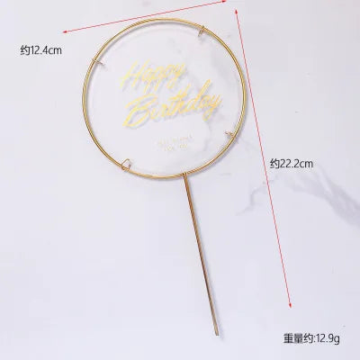 Wangchao Craft Butterfly Cake Topper Set for Creative Celebrations