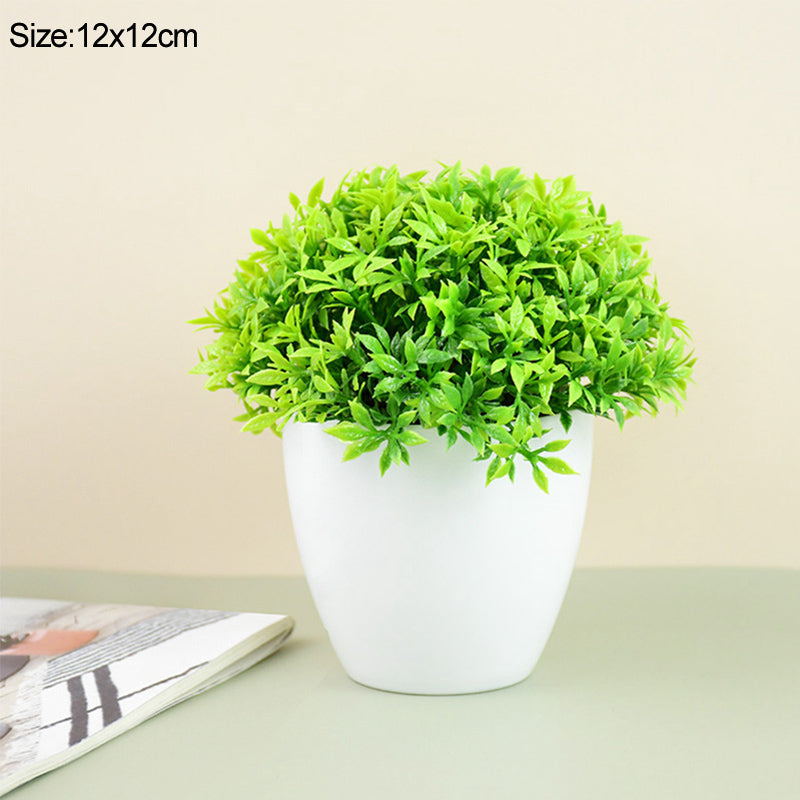 ZQNYCY Artificial Bonsai Tree - Elegant Potted Decoration for Home & Garden