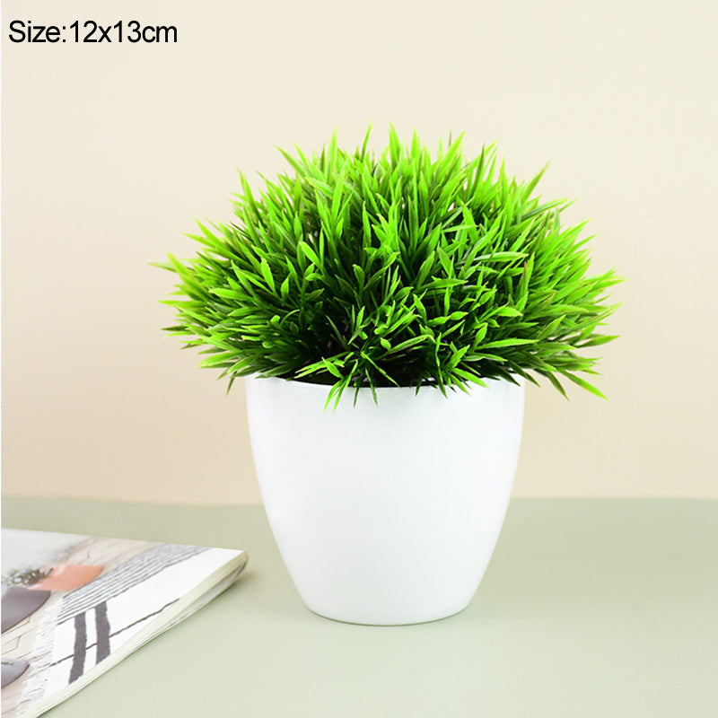 ZQNYCY Artificial Bonsai Tree - Elegant Potted Decoration for Home & Garden
