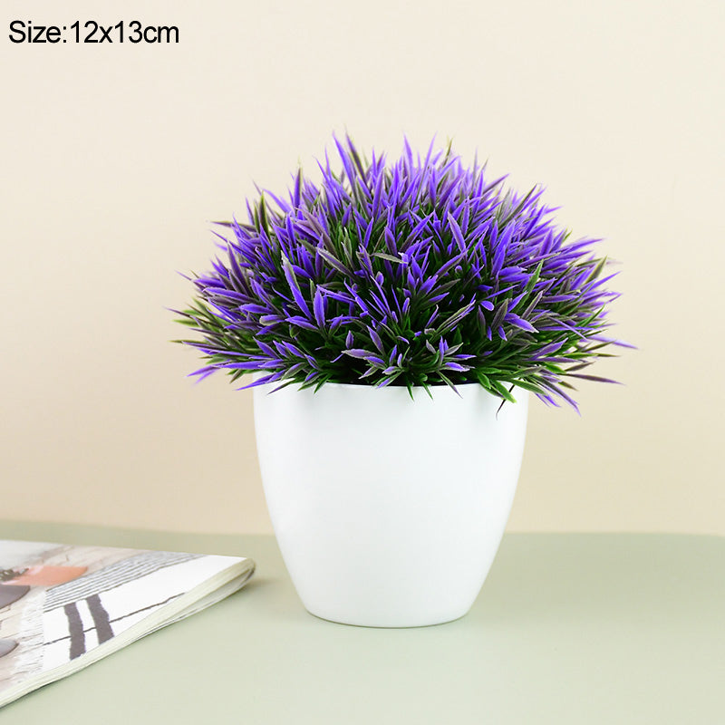 ZQNYCY Artificial Bonsai Tree - Elegant Potted Decoration for Home & Garden