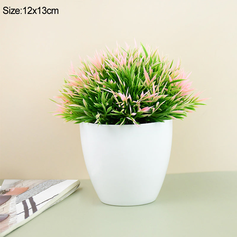 ZQNYCY Artificial Bonsai Tree - Elegant Potted Decoration for Home & Garden