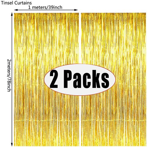 2m Decorative Backdrop for Events - Festive Wall & Door Decor