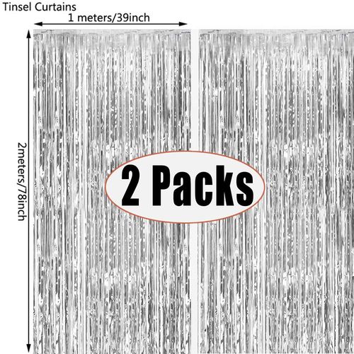 2m Decorative Backdrop for Events - Festive Wall & Door Decor