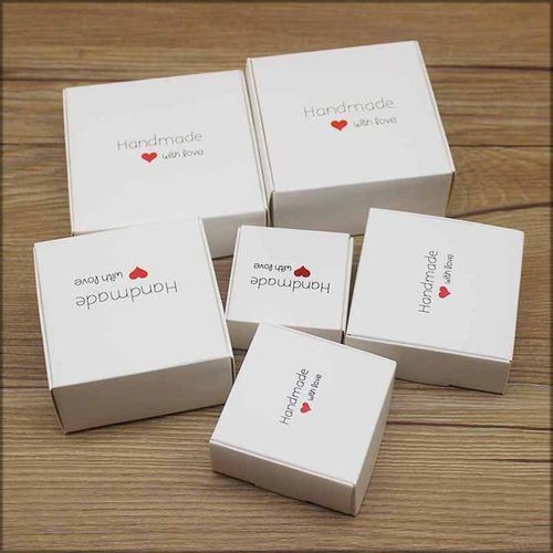 HOMEGRACE 10pcs Handmade Marbling Gift Boxes for Parties & Weddings