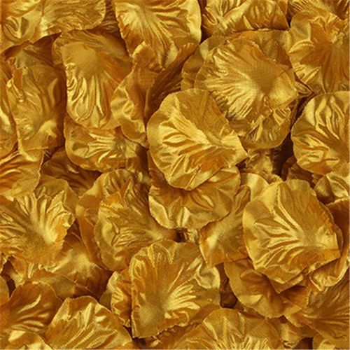 Decorative Silk Rose Petals - Multicoloured, 100/500PCS for Events