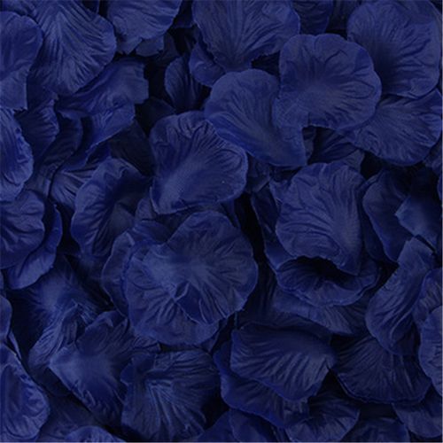 Decorative Silk Rose Petals - Multicoloured, 100/500PCS for Events