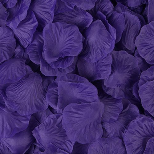 Decorative Silk Rose Petals - Multicoloured, 100/500PCS for Events