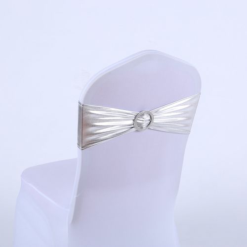 Chair Bands 50PCS - High Quality Stretch Sashes for Banquet Events