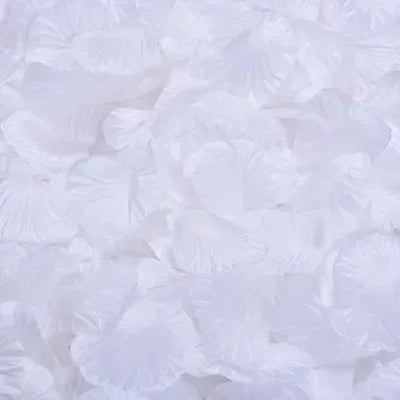 Multicoloured Silk Rose Petals - Long-Lasting Décor for Events & Homes