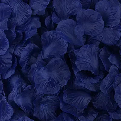 Multicoloured Silk Rose Petals - Long-Lasting Décor for Events & Homes