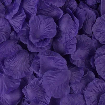 Multicoloured Silk Rose Petals - Long-Lasting Décor for Events & Homes