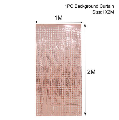 FENGRISE Decorative Sequin Background - Customizable 2m x 1m for Events