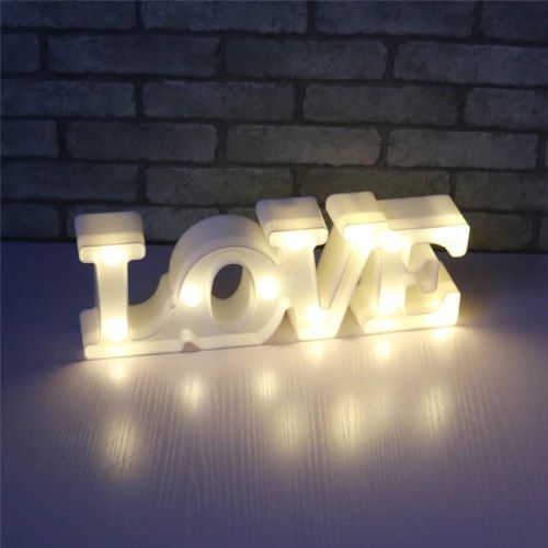 LOVE LED Decorative Lights - Romantic Atmosphere for Celebrations