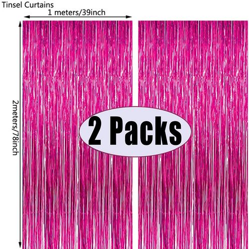 2m Decorative Backdrop for Events - Festive Wall & Door Decor