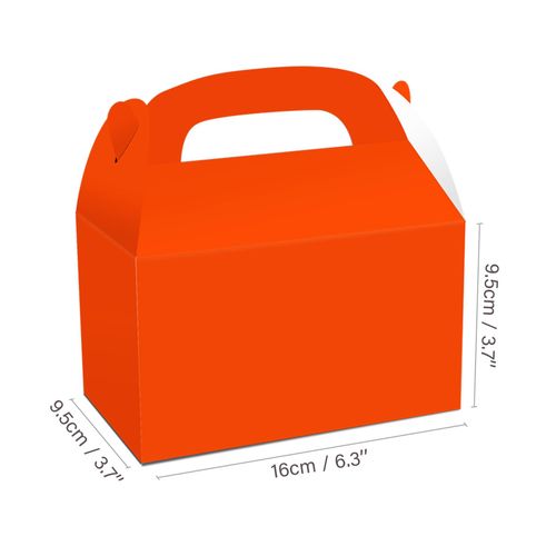 Fun Cardboard Snack Boxes - Versatile Gift & Cake Packaging - 50pcs