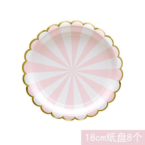Casame Elegant Disposable Tableware Set for Events & Parties