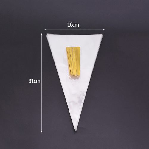 CYZIWEI Premium Plastic Party Bags - 50pcs for Celebrations & Events
