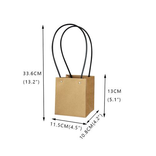 Joy-Enlife Decorative Kraft Paper Flower Box - Versatile & Customisable Gift