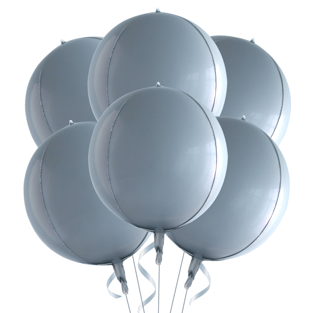 Partigos Metallic Rose Gold 4D Balloons - Perfect for Any Celebration
