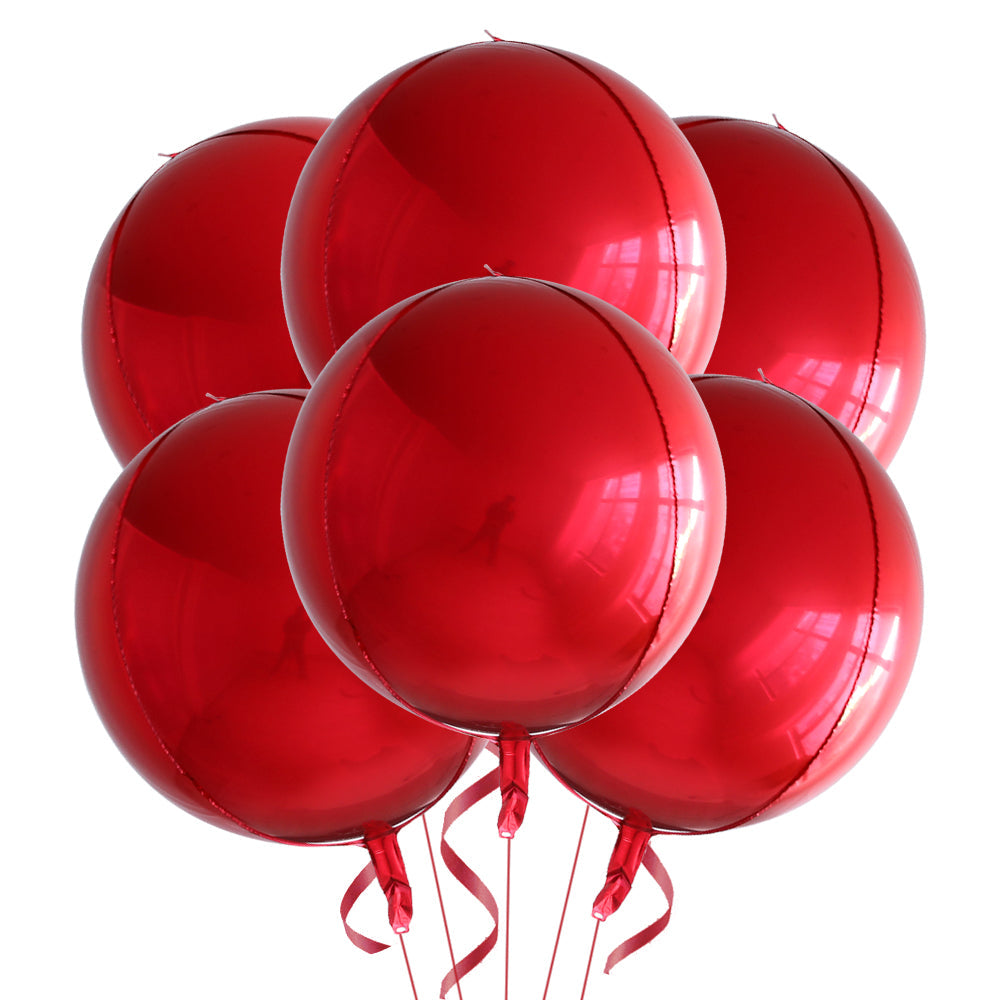 Partigos Metallic Rose Gold 4D Balloons - Perfect for Any Celebration