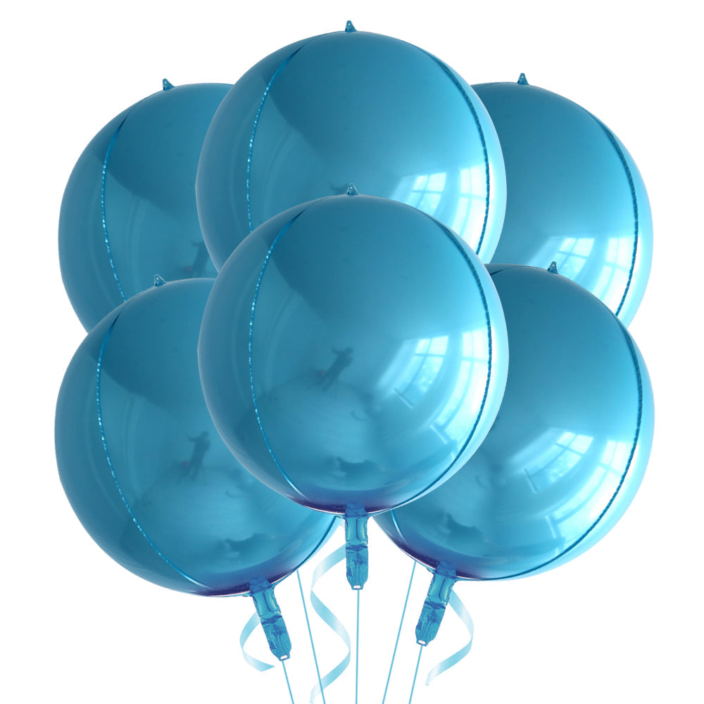 Partigos Metallic Rose Gold 4D Balloons - Perfect for Any Celebration