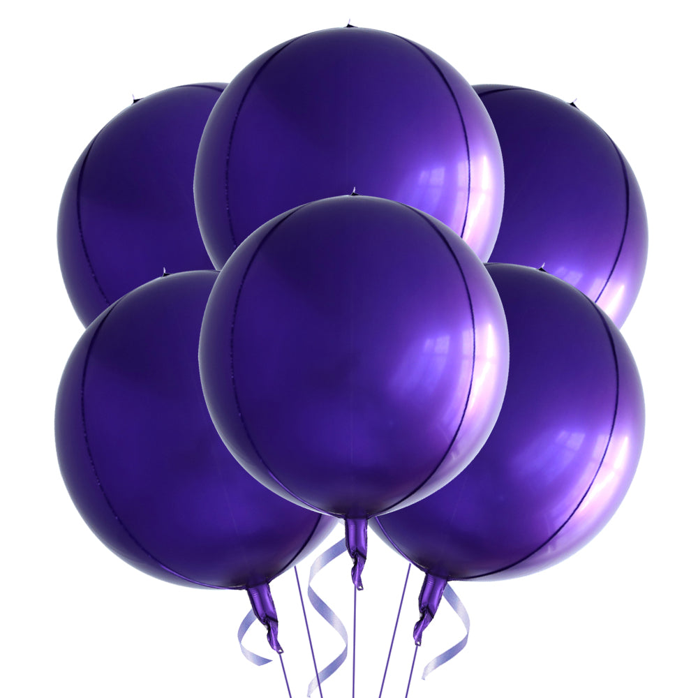 Partigos Metallic Rose Gold 4D Balloons - Perfect for Any Celebration