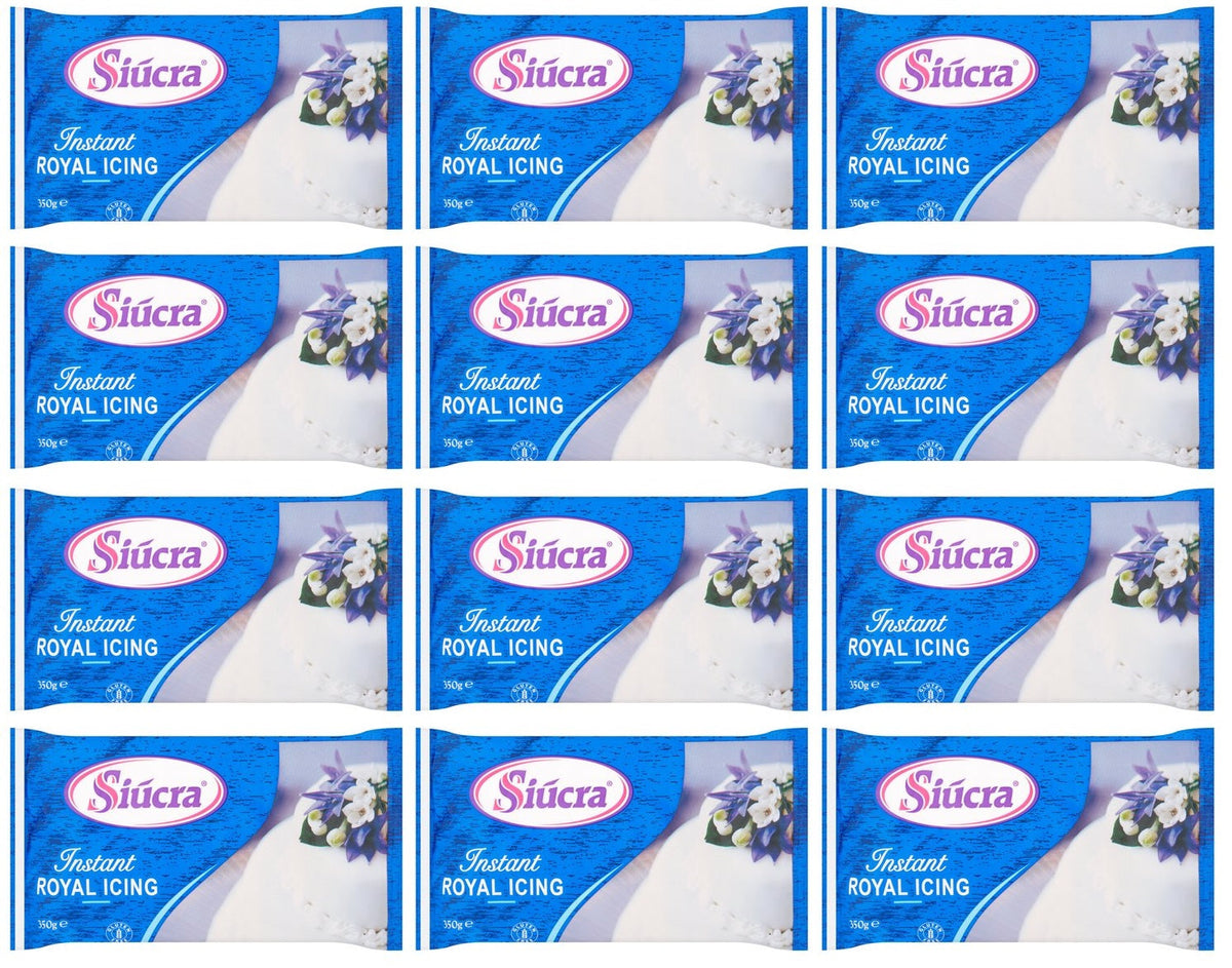 12 x Siúcra Instant Royal Icing 350G
