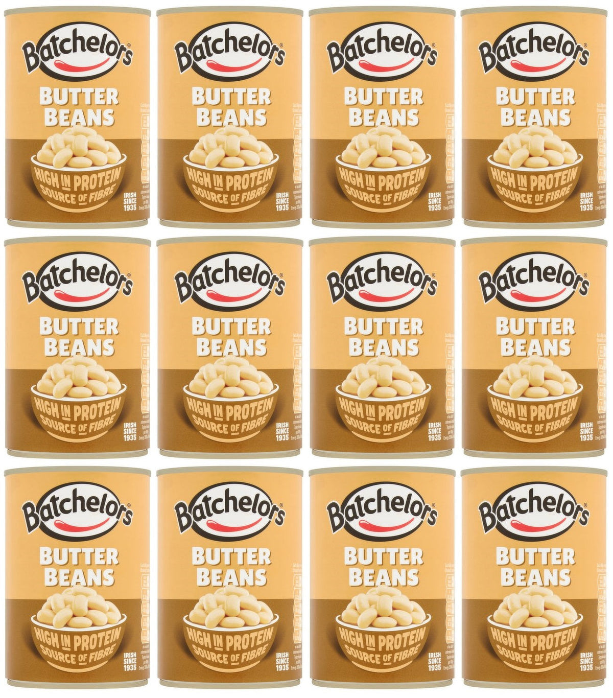 12 x Batchelors Butter Beans 400G