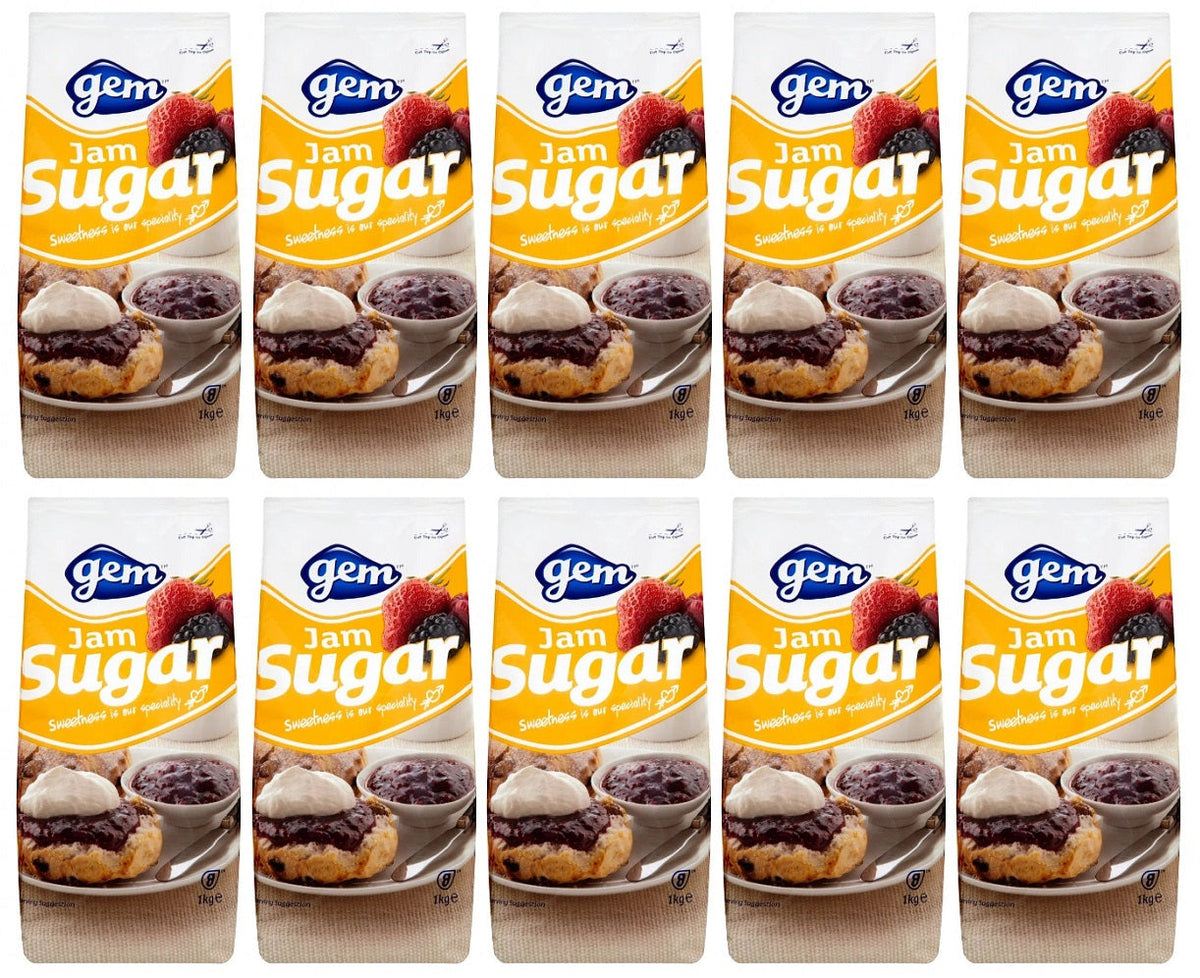 10 x Gelierzucker für Konfitüren 1kg