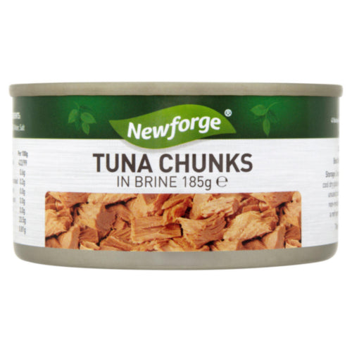 12 x Trozos de Atún Newforge en Salmuera 185G