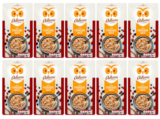 10 x Odlums Irish Porridge Oats 1.5Kg 50% Extra Free