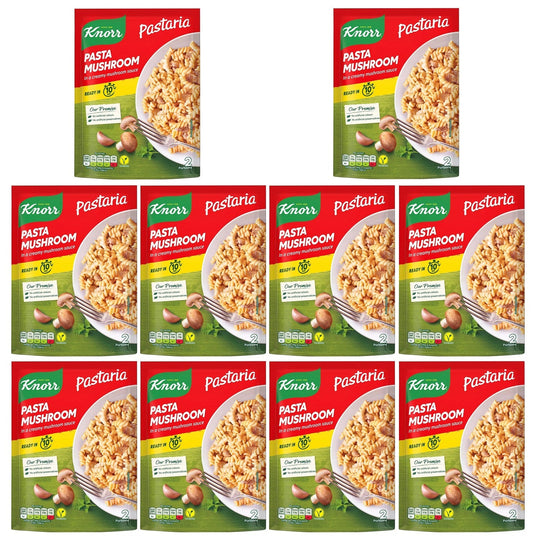 10 x Knorr Pastaria Pasta Champiñones 150G