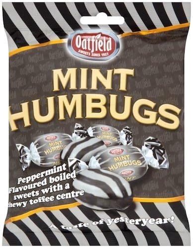 15 x Oatfield Mint Humbugs 150G