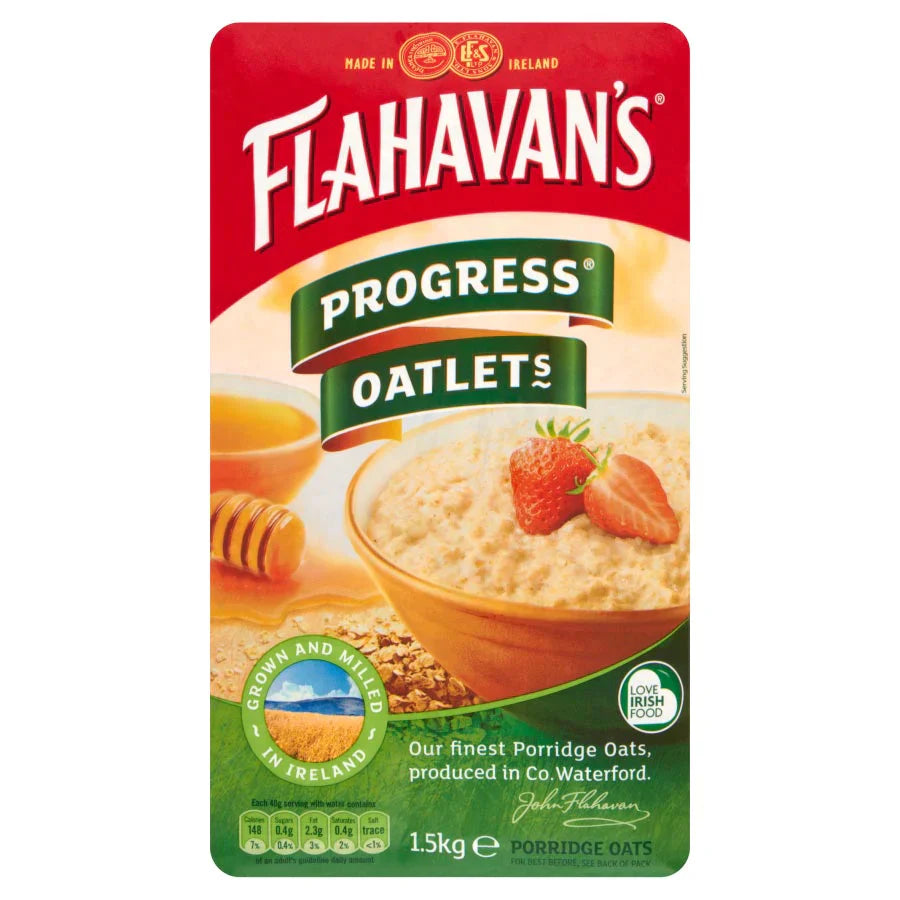 Flahavan's Progress Haferflocken Porridge 1,5 kg