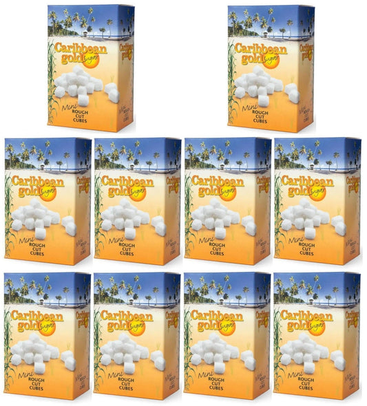 10 x Karibik Gold Würfelzucker weiß 500g