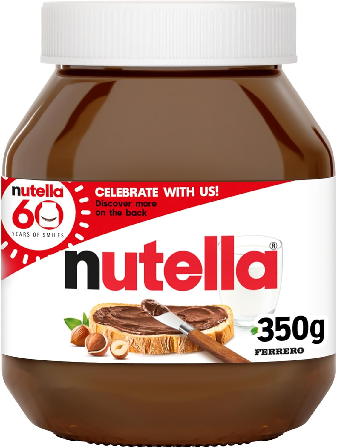 15 x Nutella® Haselnusscreme mit Kakao 350G