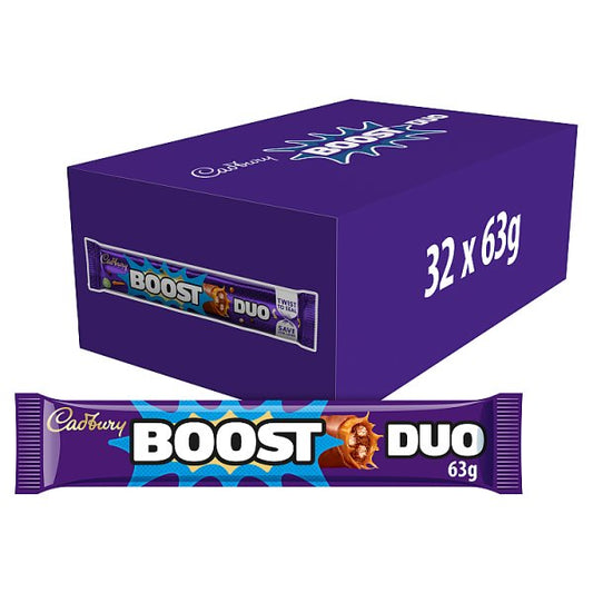 Cadbury Boost Duo 63g | Case of 32 Bars
