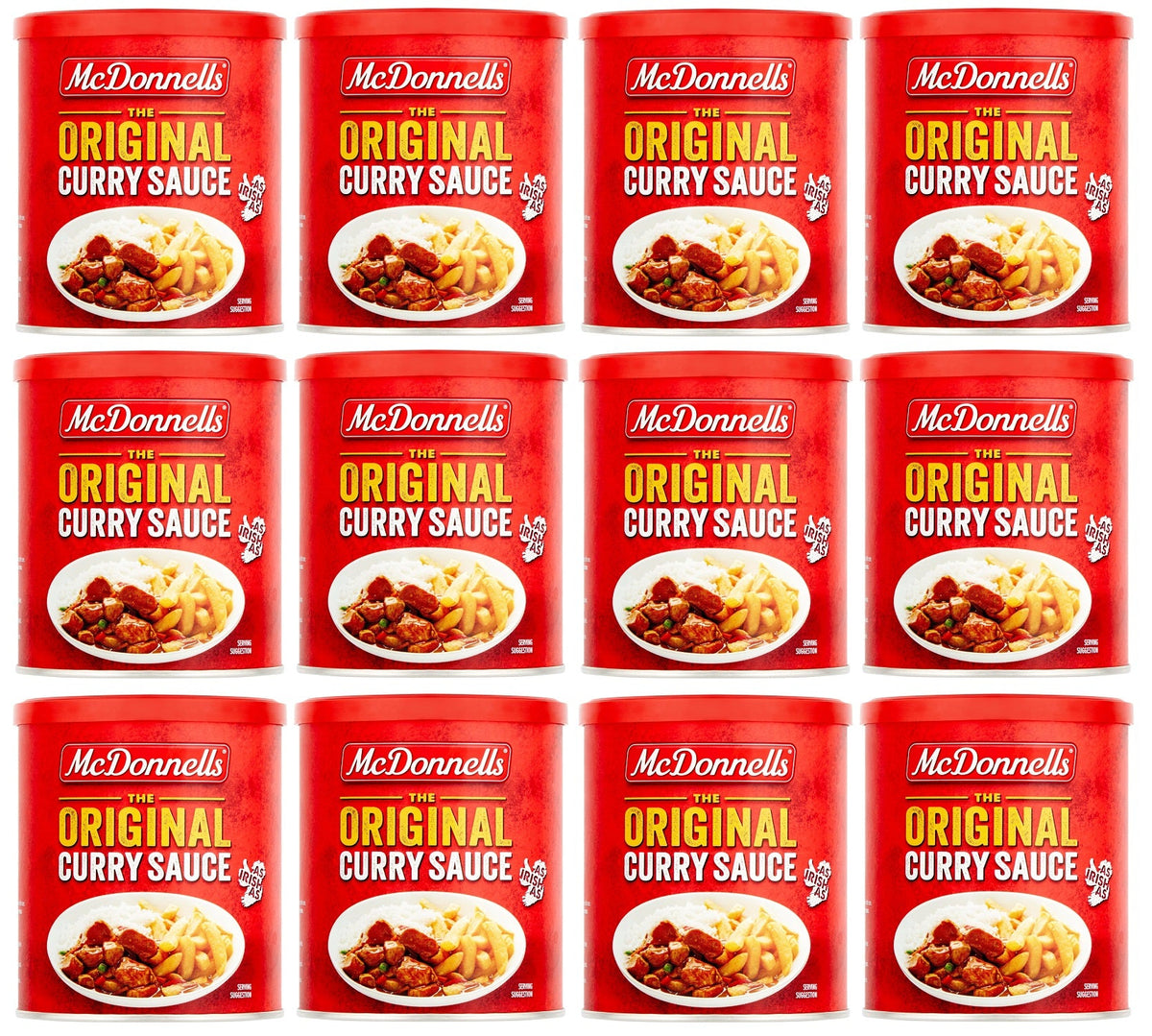 12 x Mcdonnells The Original Curry Sauce 200G